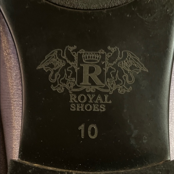 Lavender Loafers with Gold Buckle - Picture 7 of 10